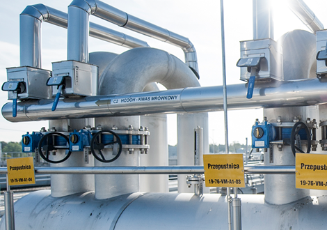Butterfly valves installation