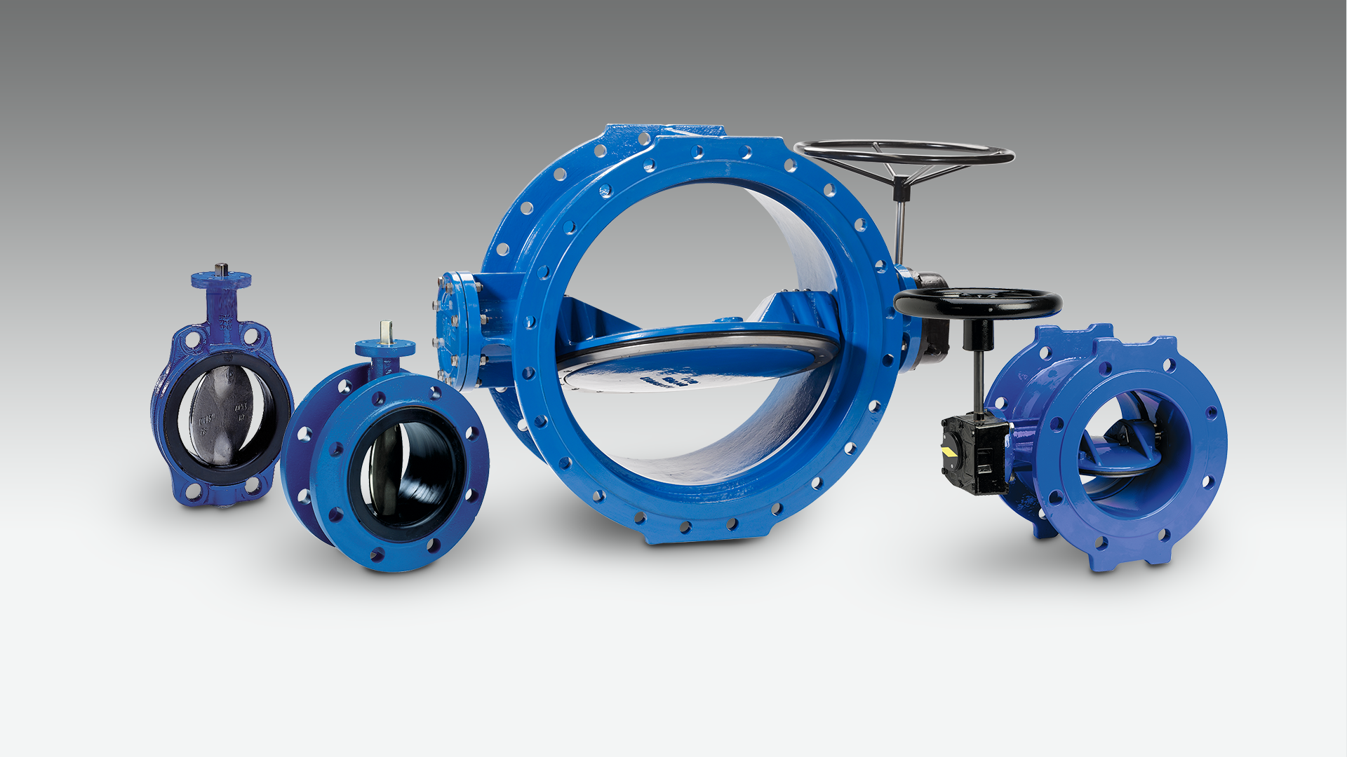 Butterfly valves range from AVK