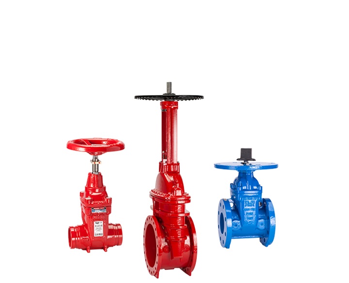 Product for fire protection gate valves