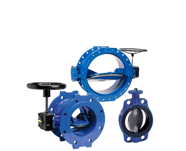 Products for water supply butterfly valves