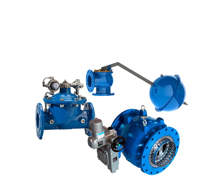 Products for water supply control valves