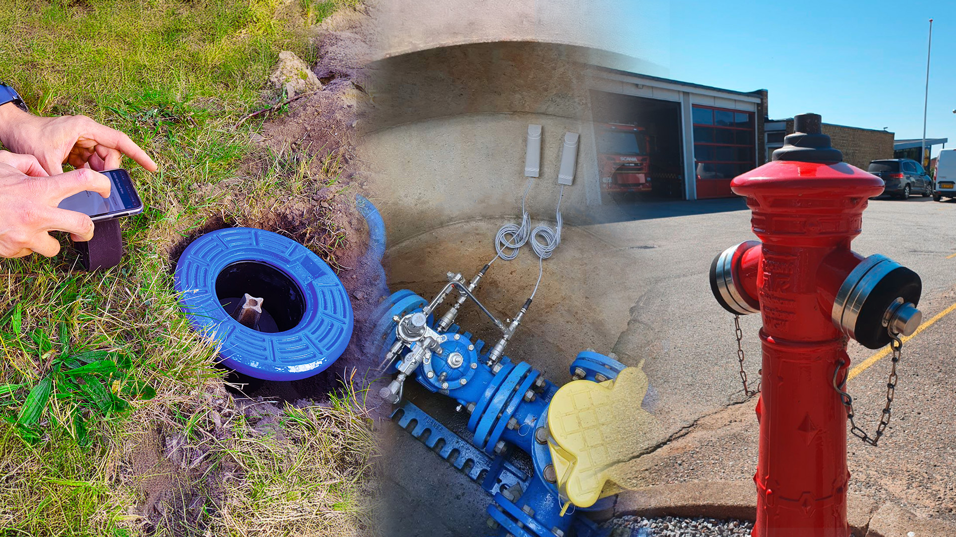 Installation of VIDI devices for monitoring valves and hydrants | AVK Smart Water