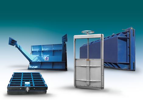 Various products, including penstocks for dams, reservoirs and hydropower solutions