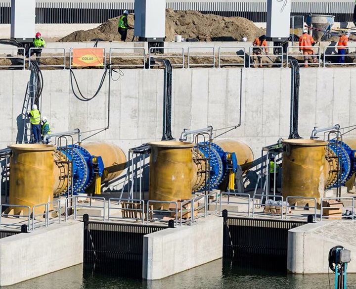 Case story about dam in Hungary that has been outfitted with AVK valves