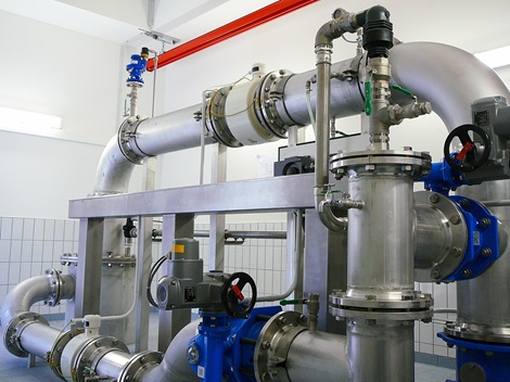 Two different AVK air valves installed
