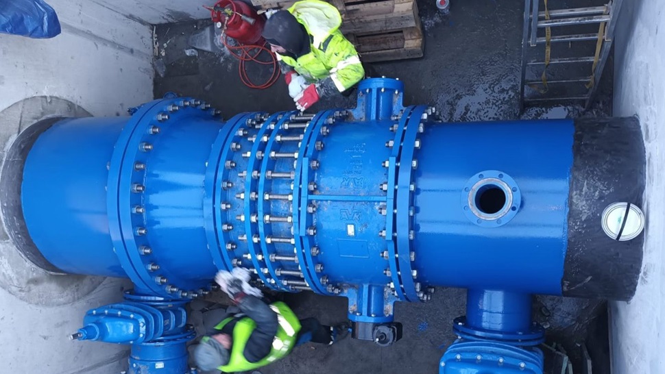AVK valve installation in Czech Republic