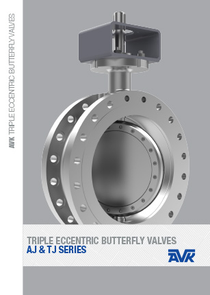 Brochure for AVK triple eccentric butterfly valves