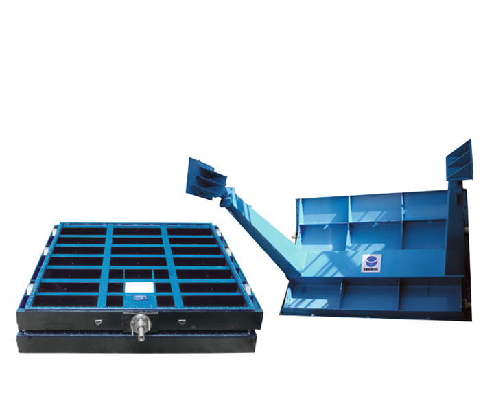 Radial and roller gates for dams and reservoirs