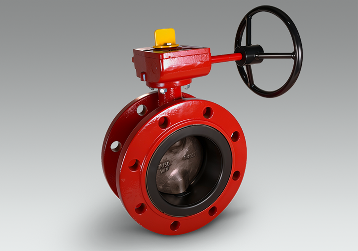 Various fire protection butterfly valves